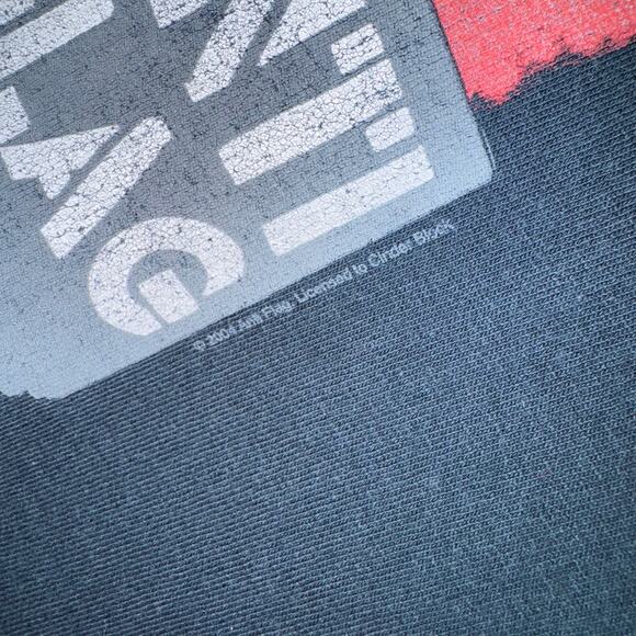 Vintage Y2K anti-flag 2004 cinderblock rare rock band tshirt - Picture 5 of 6